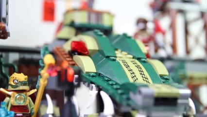 Lego Chima 70014 The Croc Swamp Hideout - Lego Speed Build