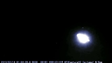 UFO Destroys Meteor Over Japan_ 2013