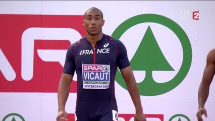 Jimmy Vicaut en bronze sur 100m, Churandy Martina sacré