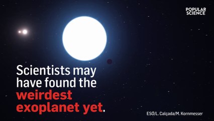 This Could Be The Strangest Exoplanet Found Yet