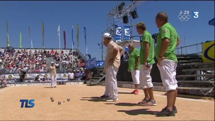 Gros plan sur la finale du Mondial de Pétanque à Marseille
