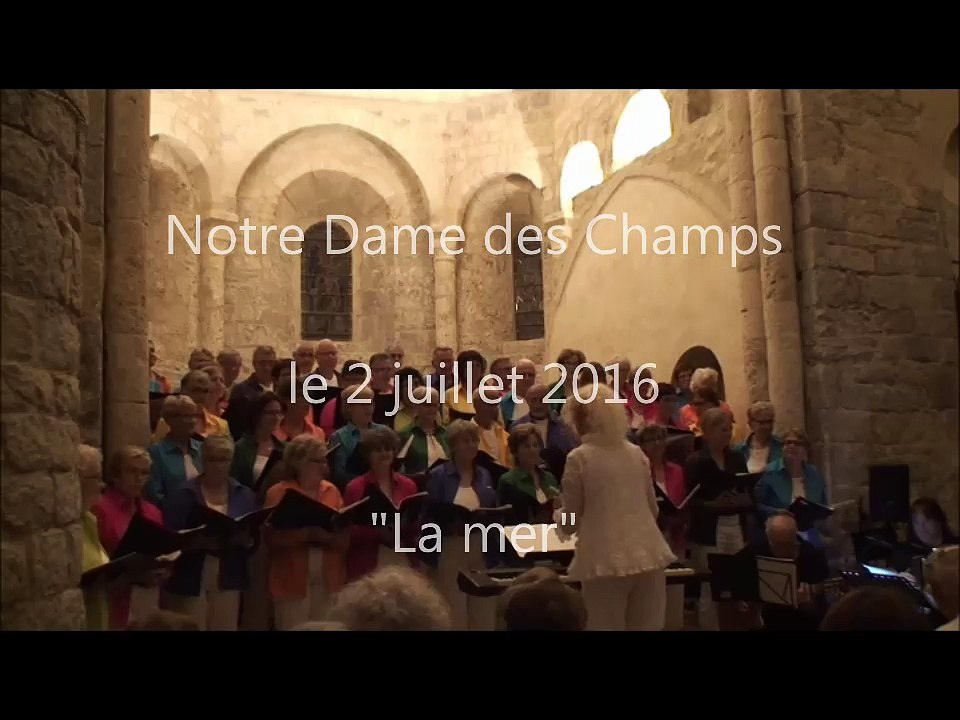 Chorale Chanlibre de Millau Aveyron " LA MER"
