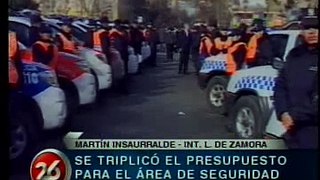 Declaración de Martín Insaurralde en 26 TV (a las 12 en punto) 21/12/10