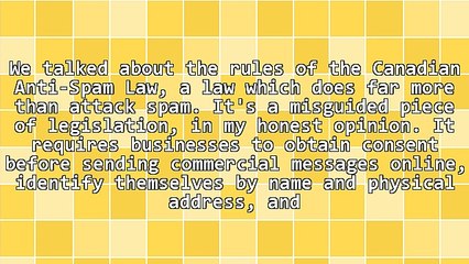 CASL - Email Marketing Has Been Killed In Canada