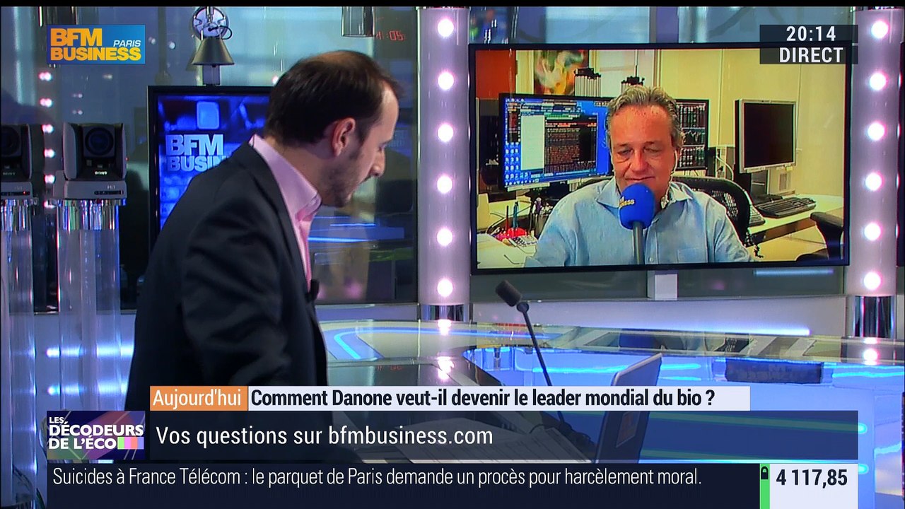 Comment Danone veut-il devenir le leader mondial du bio ? - 07/07