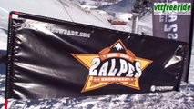 Backflip de 25 m en VTT, sur la neige! Vidéo de ski, snowboard, vtt
