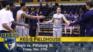 Regis Men's Basketball vs. Pitt St. 11/27/15 (62-80)