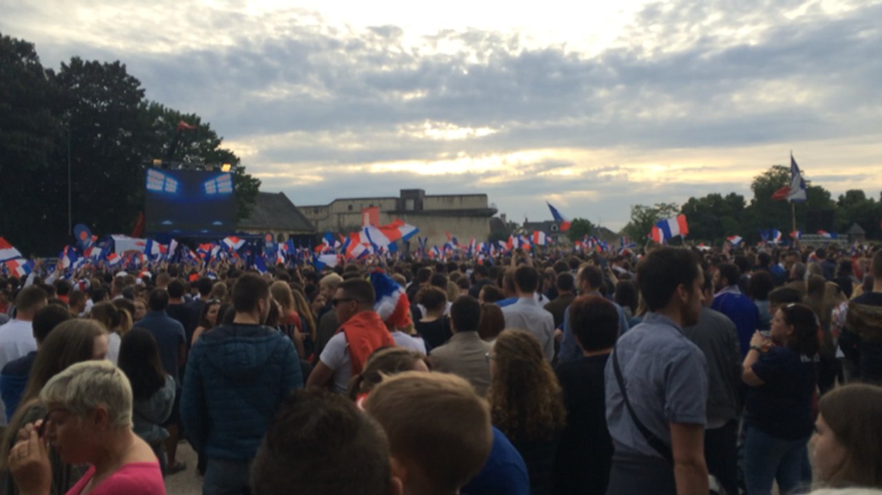 L'ambiance monte au Château avant Allemagne France !