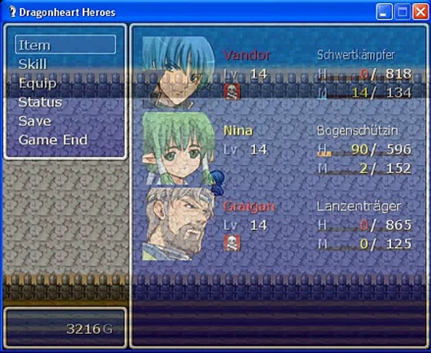 Rpg Maker VX Dragonheart heroes OMG!!!! WTF!!!! (German)part 22.avi