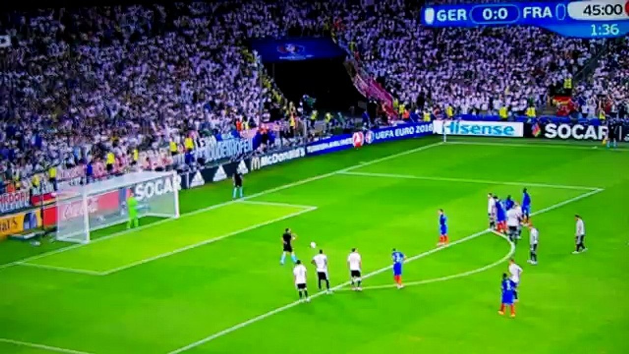 Euro2016/Griezmann Tor gegen Deutschland/1:0