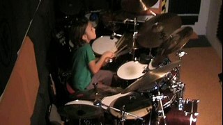 Igor Falecki drummer ,Sabian,Vic firth,(part 1) 9 years old