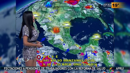 Susana Almeida Pronostico del Tiempo 7 de Julio de 2016