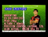 Cristian Sain CB-LB Colon Santa Fe Argentina 1st Div