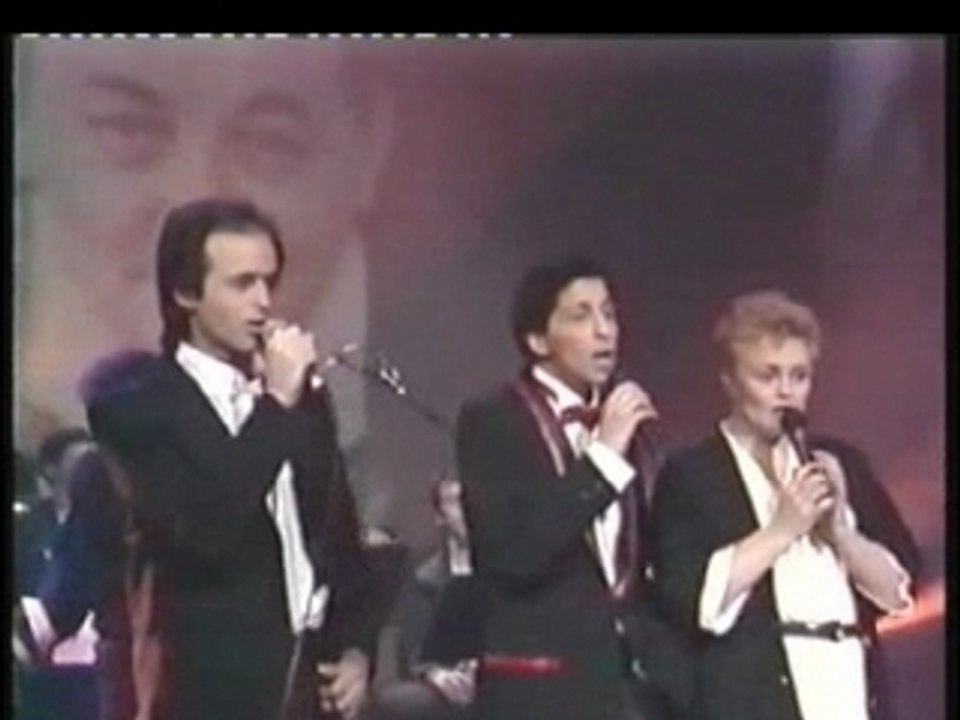 "La chanson de l'auvergnat" les enfoirés (1986) 1° émission