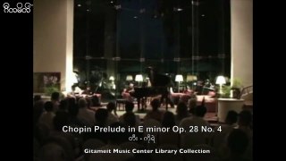 Chopin Prelude in E minor Op. 28 No. 4 - Ko Ye