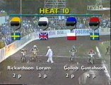 Tomasz Gollob-Henrik Gustafsson Speedway Grand Prix Abensberg 1995 Heat 10