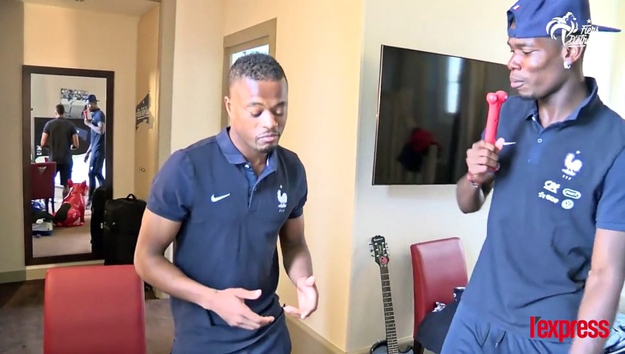 evra et pogba