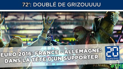 Euro 2016: France - Allemagne: Dans la tête d'un supporter (en GIF)