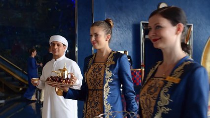 برج آل خليفة من الداخل ٣٦٠ درجة كأنك تقوم بزيارته