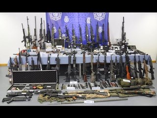 La Policía interviene un centenar de armas en un caserío de Vizcaya