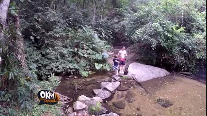 Otávio Mesquita conhece as belezas de Ilhabela