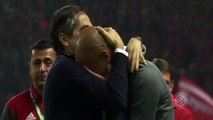 Watch Pep Guardiola break down in tears