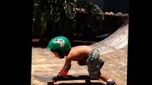 Love this skater kid. 2 year old Temana and MrTimyr6.