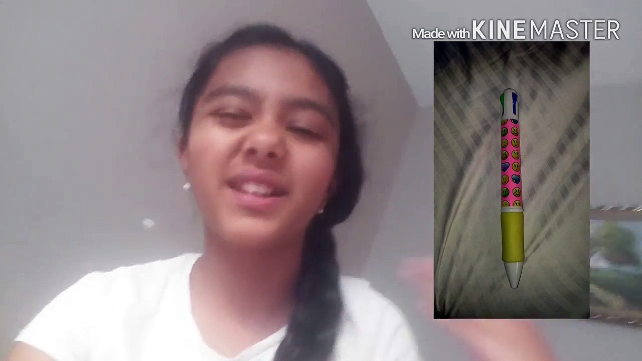 Review on big 4 colours in 1 pen!!