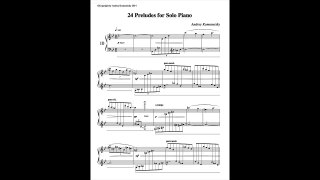 #10/24 Preludes for Solo Piano by Andrey Komanetsky