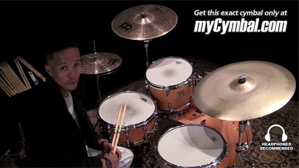 Meinl 22" Byzance Vintage Sand Ride Cymbal - Played by Ramon Sampson (B22SAR-1110511C)