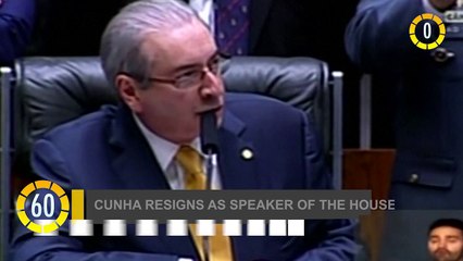60 Seconds from the South: Eduardo Cunha resigns as speaker of the house