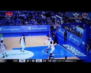 3rd Quarter FIBA Olympic Qualifying Gilas Pilipinas 4.0 vs New Zealand