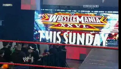 WWE Raw 3/22/10 Batista & John Cena Segment Part 1/2