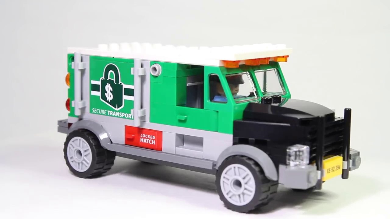 Lego Super Heroes 76015 Doc Ock Truck Heist - Lego Speed Build