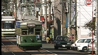 広島電鉄1998.10.25　天満町、紙屋町付近