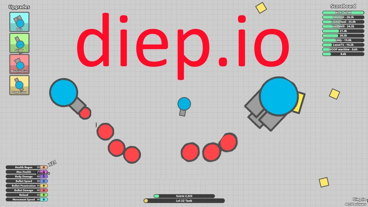 I Am The Destroyer- Diep.io