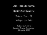 Ars Trio - Shostakovich Trio n.2  II
