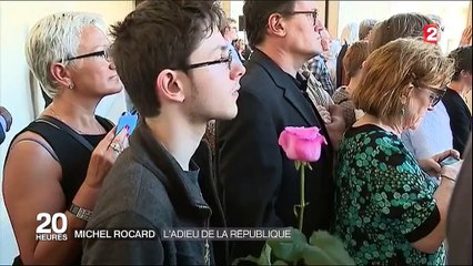 Michel Rocard : Une journée, plusieurs hommages