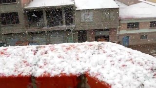 Snow Uyuni May 26, 2015 (Nieve en Uyuni)