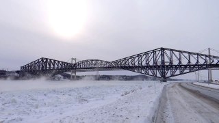Fleuve St-Laurent, St-Lawrence River at -33.9°C(-29°F), jan 2nd 2014
