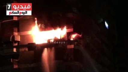 حريق شقة سكنية بـ"مصطفى النحاس" فى مدينة نصر