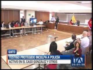 Testigo protegido inculpa a policía activo en el caso González y otros