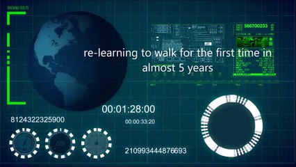 1st day walking in 5 years