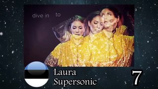 Eurovision 2016 Top 10 of Baltic songs