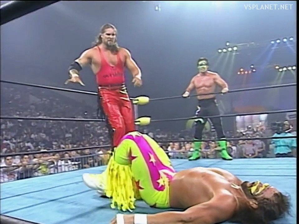 Sting, Lex Luger, Randy Savage vs. NWO-Bash At The Beach 1996 - video  Dailymotion