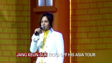 JANG KEUN-SUK TO KICK OFF HIS ASIA TOUR