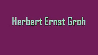 Great Voice & Tango -  (10)  Hebert Ernst Groh !