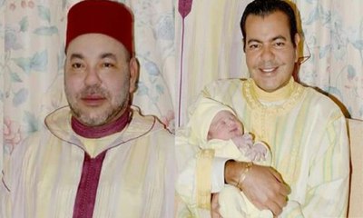 جلالة الملك محمد السادس يترأس بالقصر الملكي بالرباط حفل عقيقة مولاي أحمد نجل الأمير مولاي رشيد