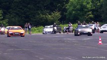 9ff Porsche 997 Turbo S Capristo vs BMW M5 Dinan vs Nissan R35 GT-R vs Audi R8 V10