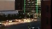 Echanges de tirs à Dallas entre Policiers et Snipers filmés d'une fenêtre - 7/07/2016